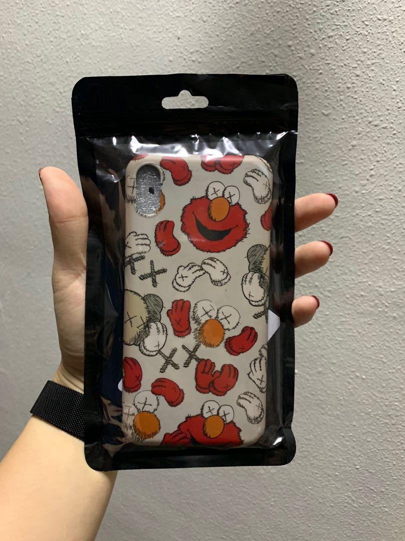 Kaws X Sesame Street Elmo Phone Case Iphone Xs Max Mobile Phones
