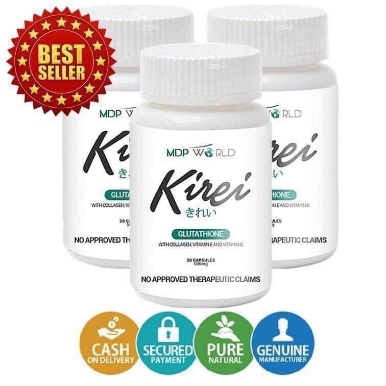 kirei glutathione 3 BOTTLES KIREI GLUTATHIONE