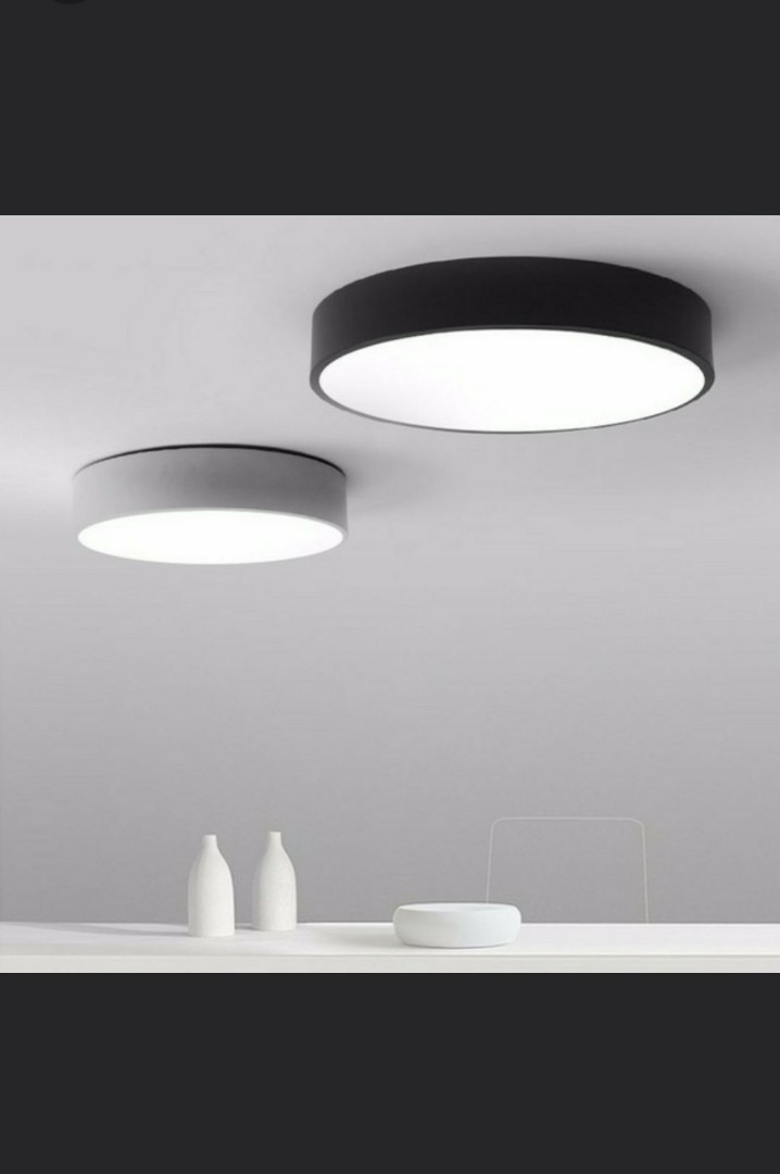 Led Ceiling Light Super Slim Remote 3 Tone Furniture Others On