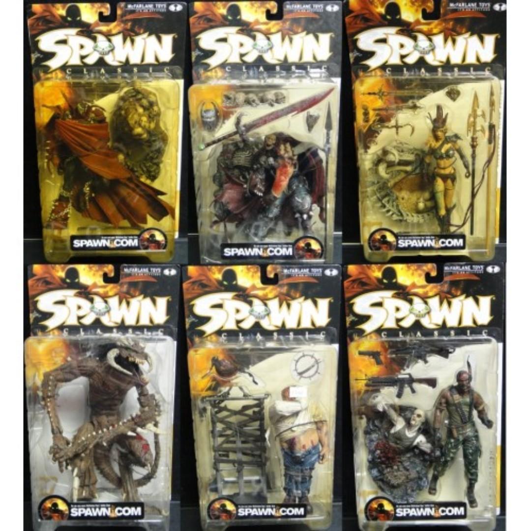 MCFARLANE SPAWN CLASSIC SERIES 17 11201 SPAWN V 11202