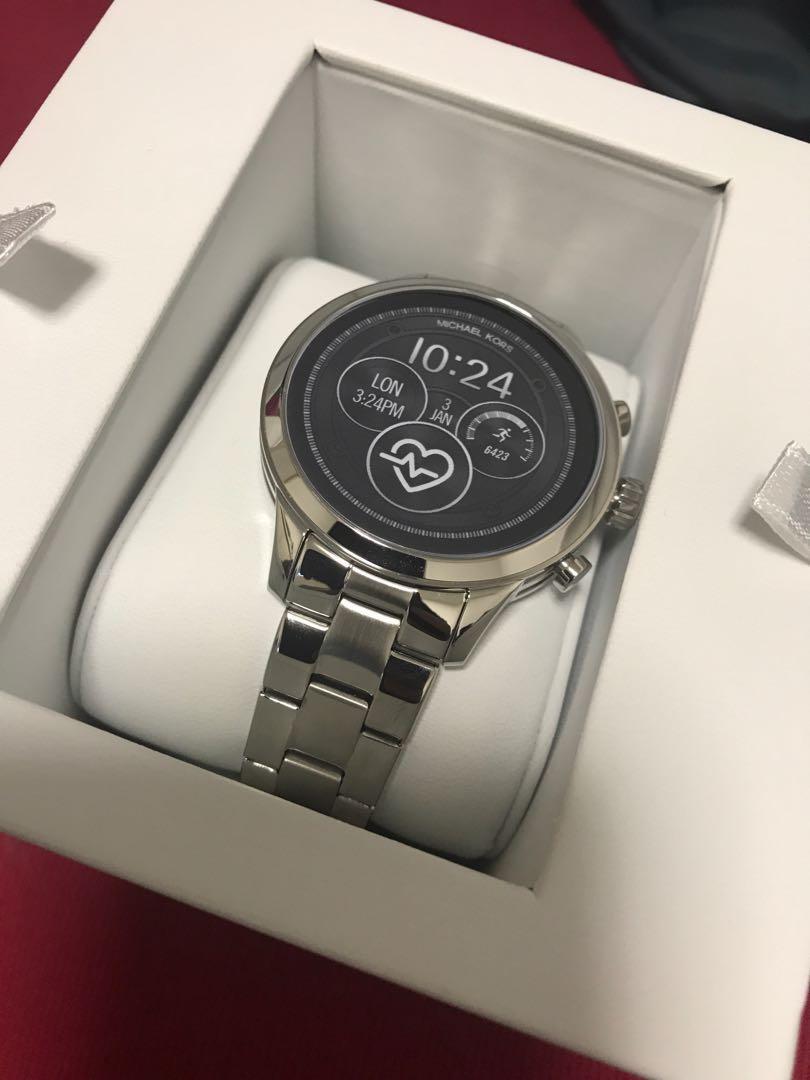 michael kors smart watch with iphone