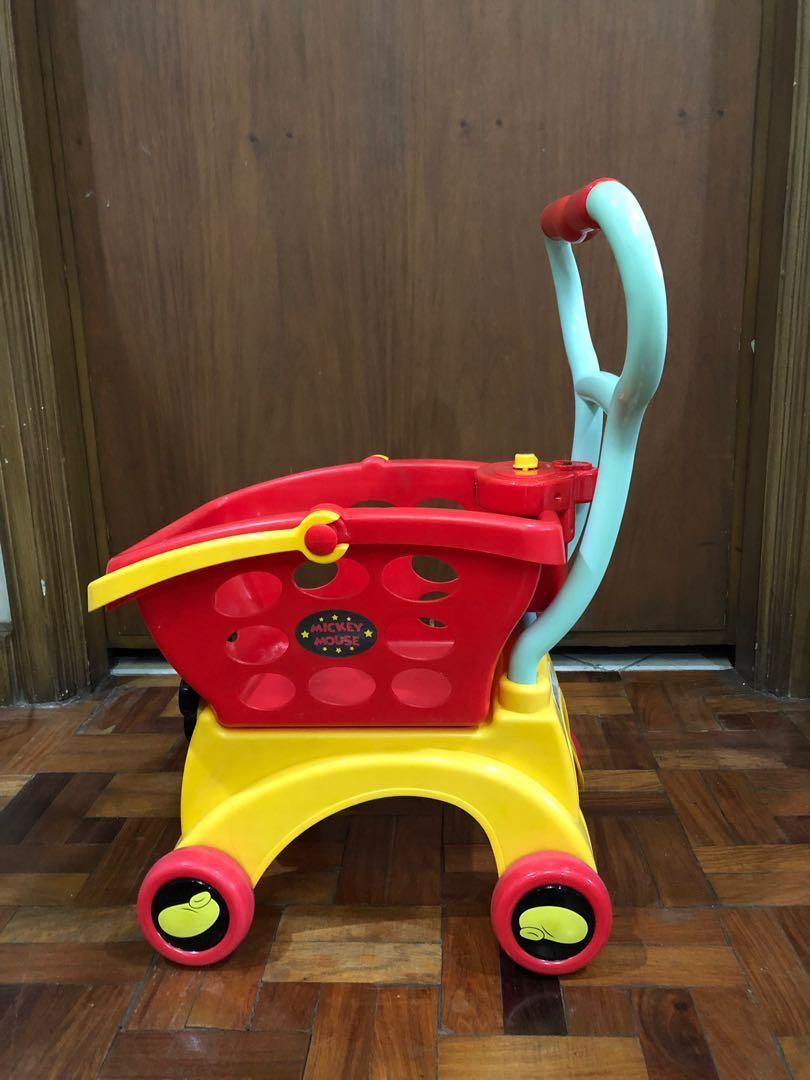 baby mickey toy cart