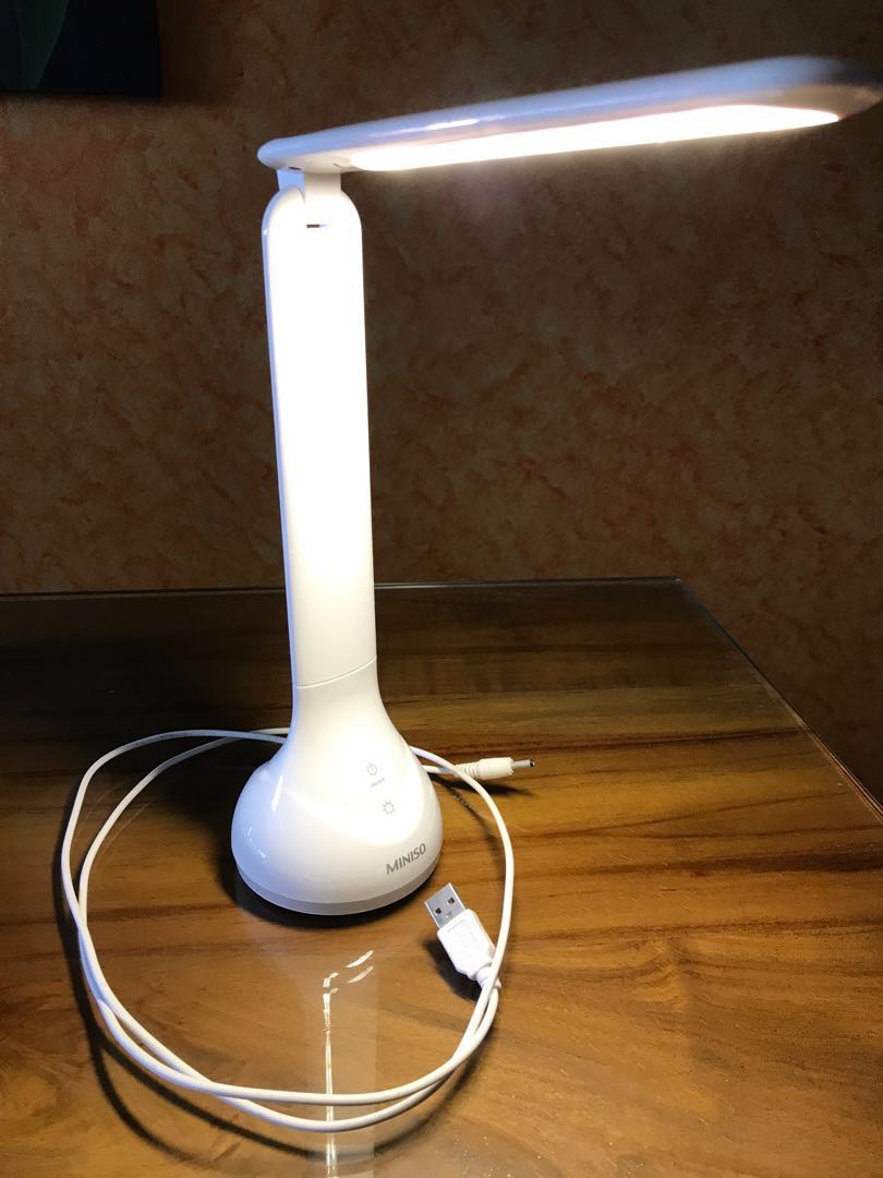 Study Lamp Miniso / Foldable Touch Desk Lamp White Miniso Nepal