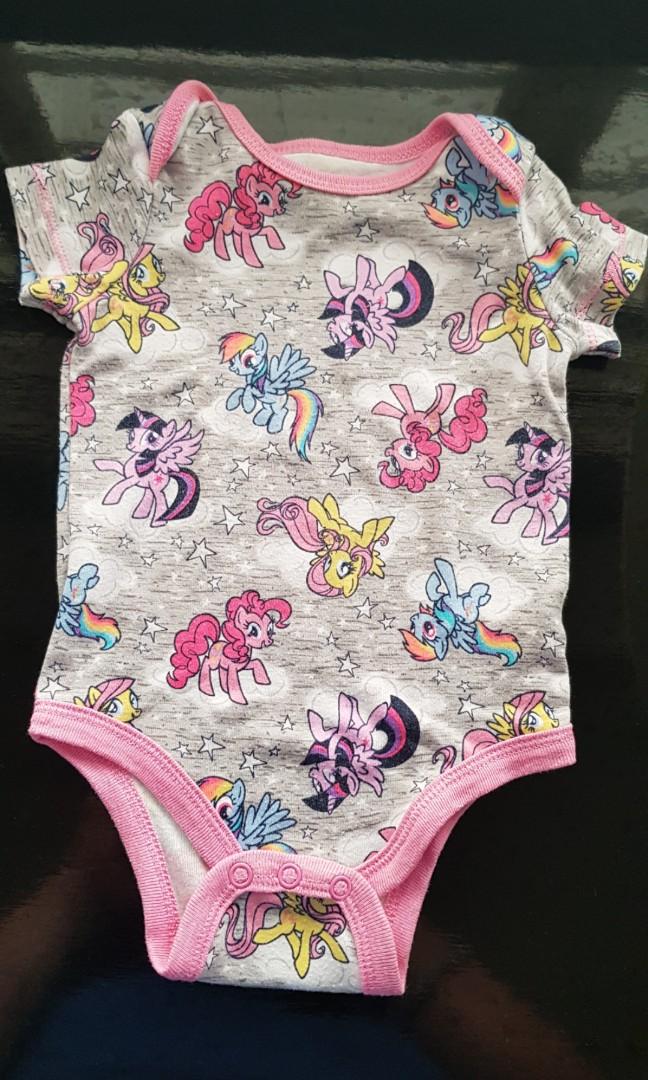 my little pony onesie baby