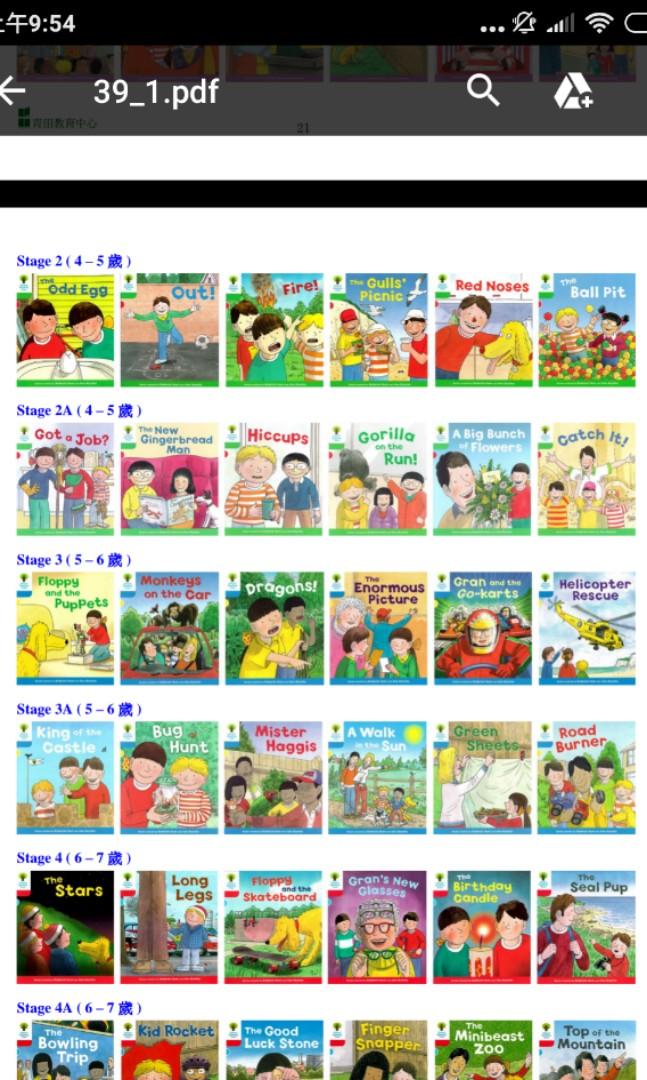 Oxford Reading Tree Stage 1 2 Books Stationery Children S