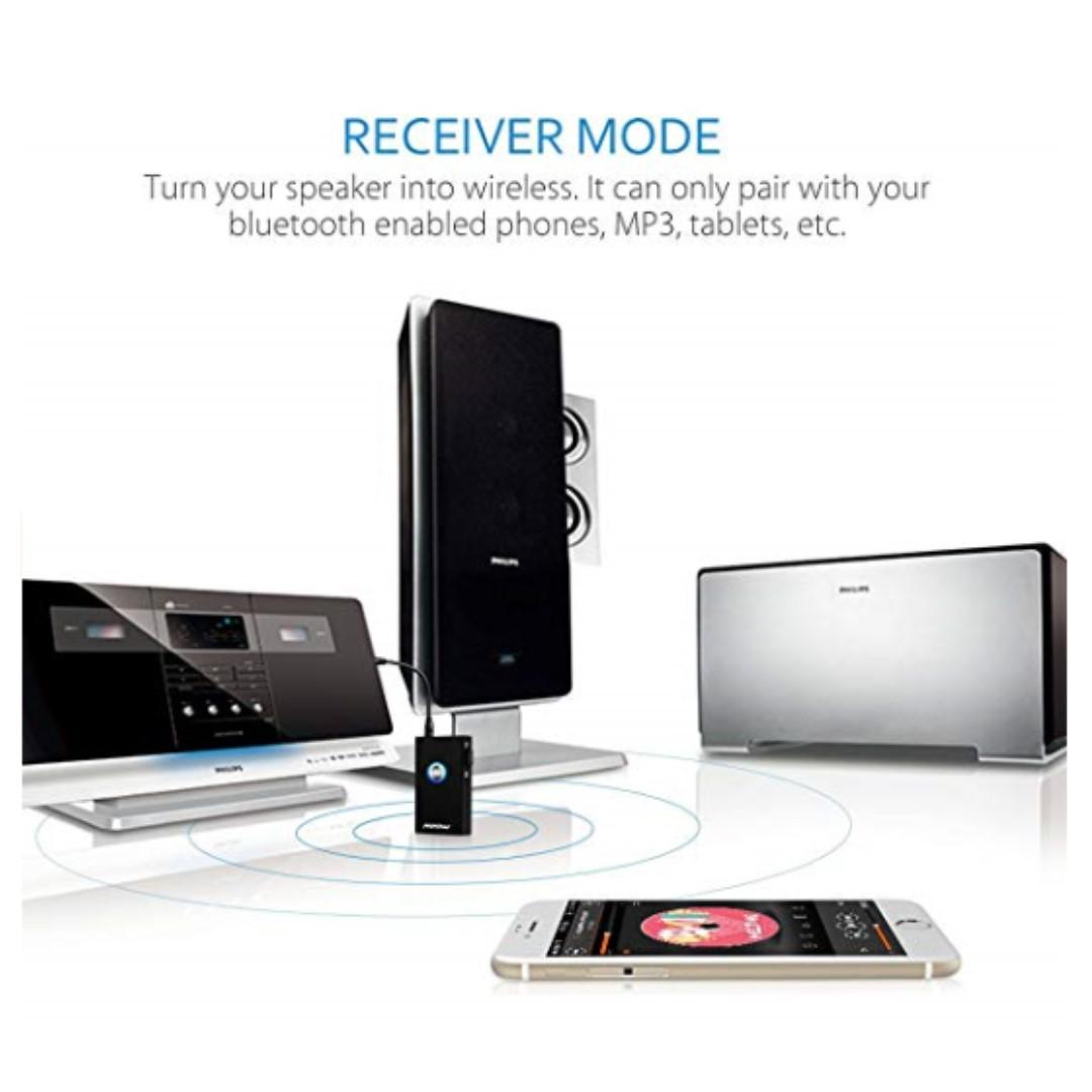 P14 Mpow® Bluetooth 2 in 1 Transmitter & Receiver Wireless Audio