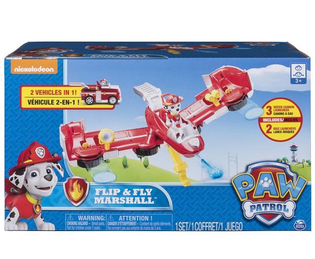 paw patrol flip and fly rocky