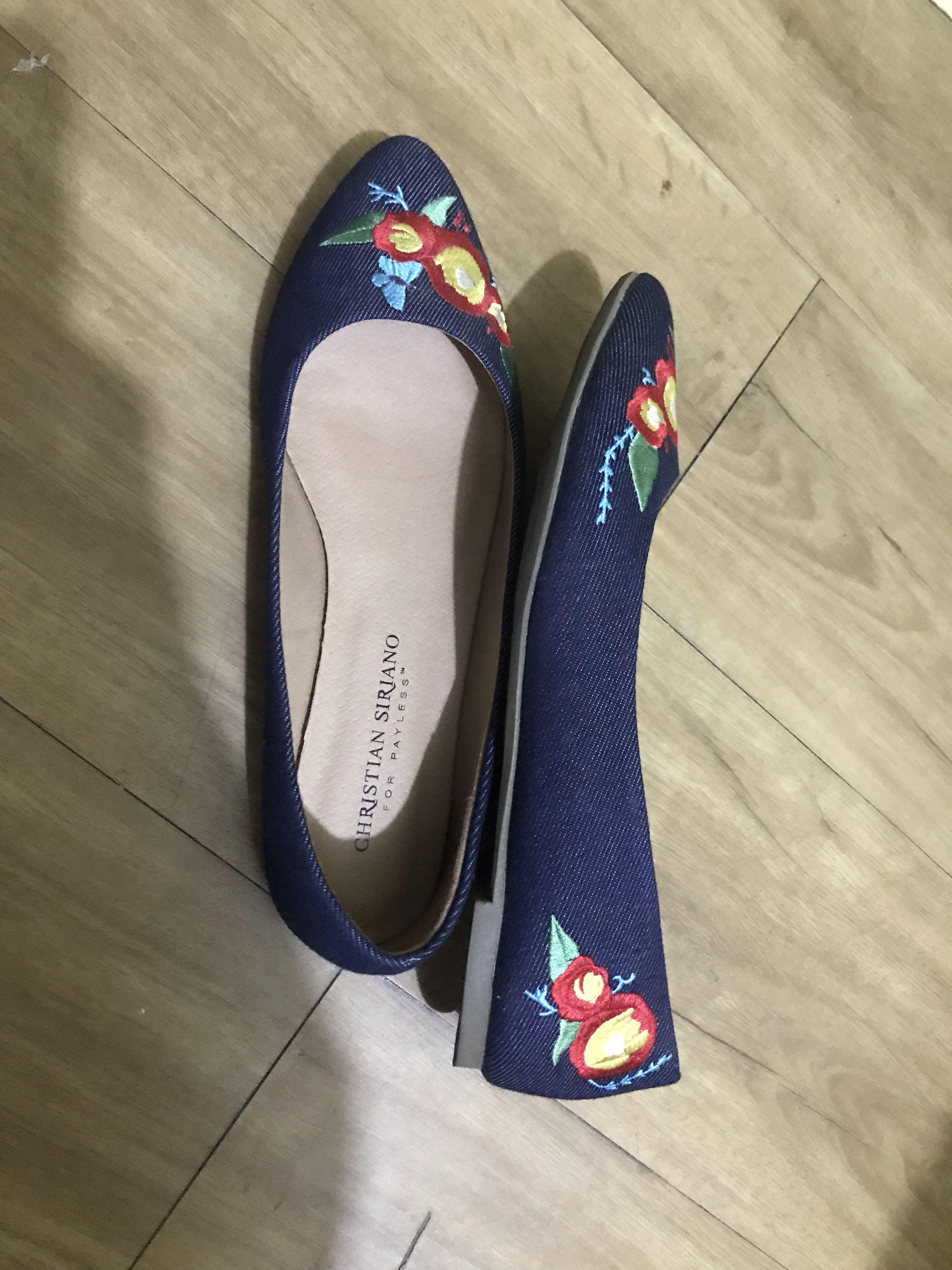 flats with ankle strap payless