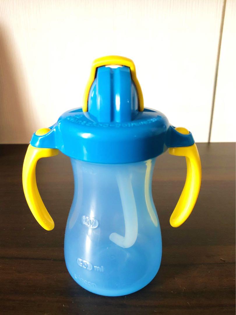 Pigeon petite straw 2025 blue 150ml