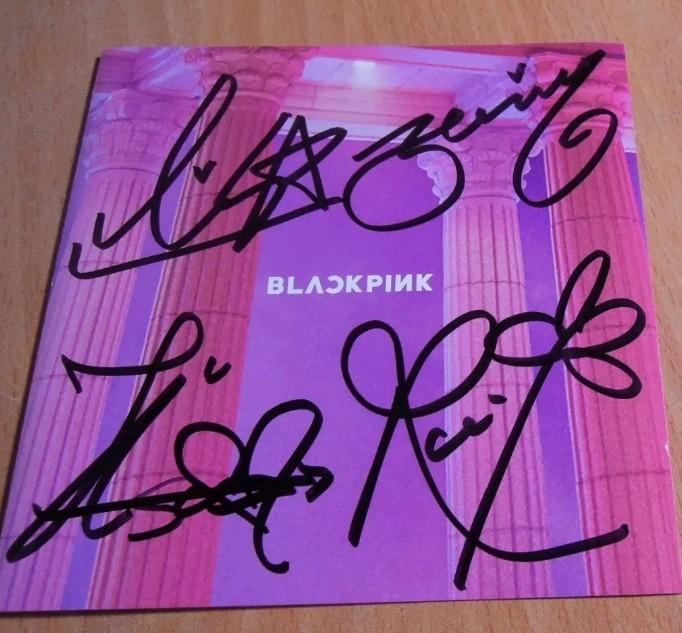 Po Blackpink As If It S Your Last Signed Promo Cd Hobbies Toys Memorabilia Collectibles K Wave On Carousell