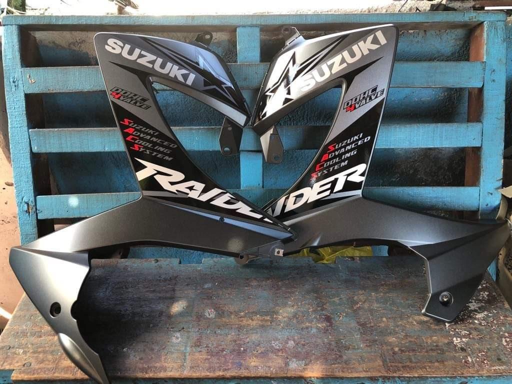 Leg shield raider 150 outlet