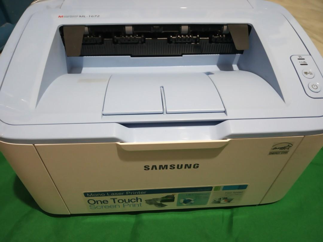 Samsung Ml 1672 Laser Printer Series Computers Tech Printers Scanners Copiers On Carousell