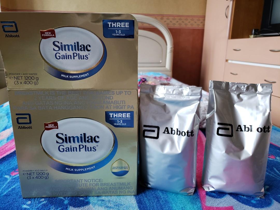 similac gain three