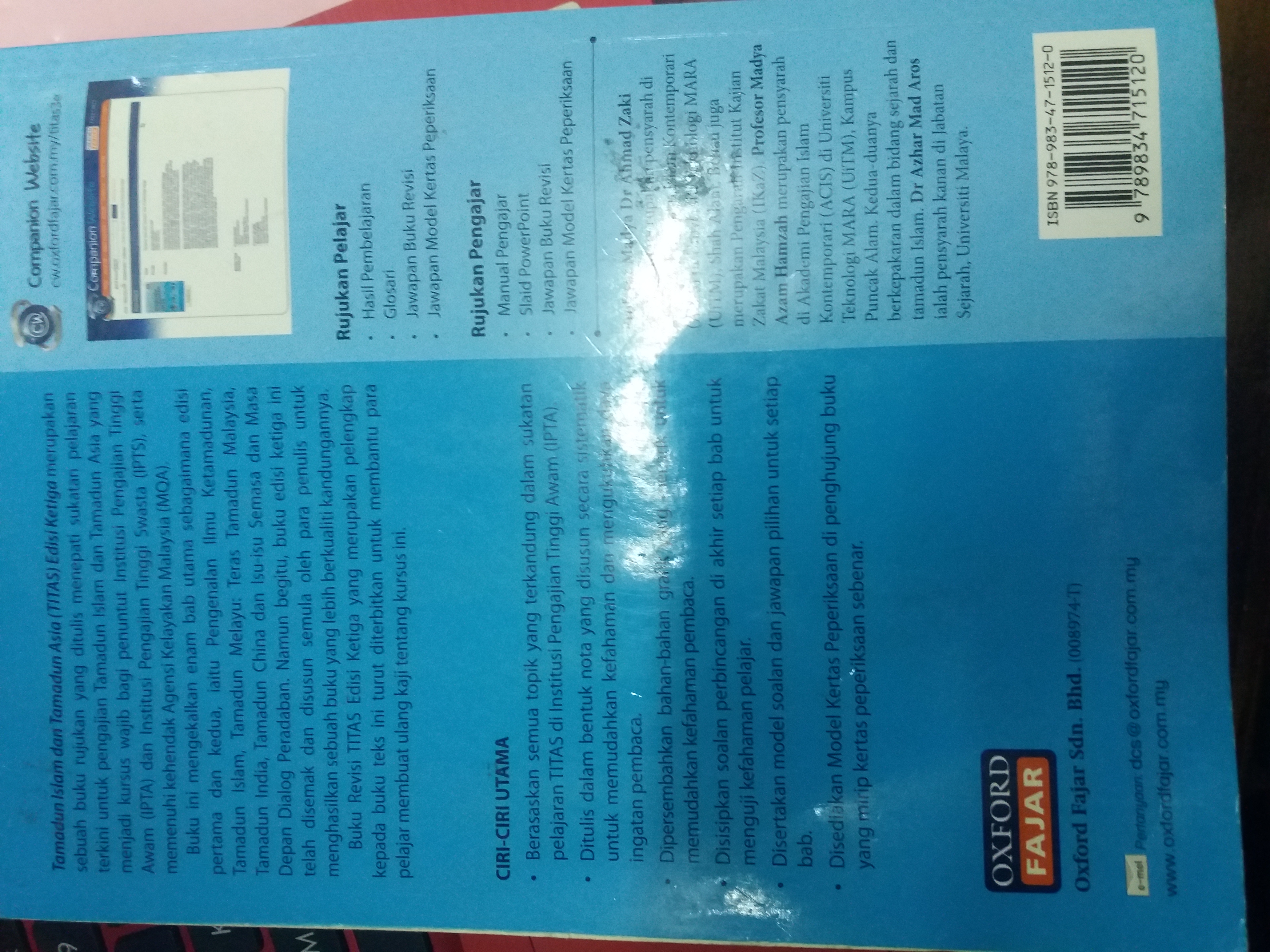 Tamadun Islam Dan Tamadun Asia Titas Books Stationery Books On Carousell
