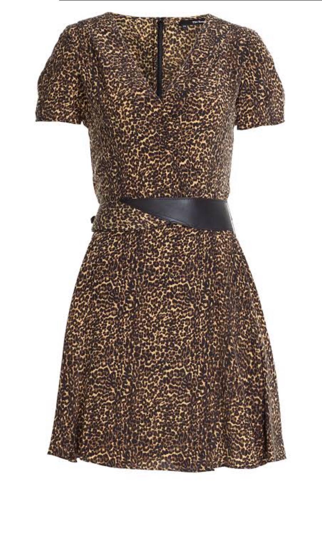 the kooples leopard dress