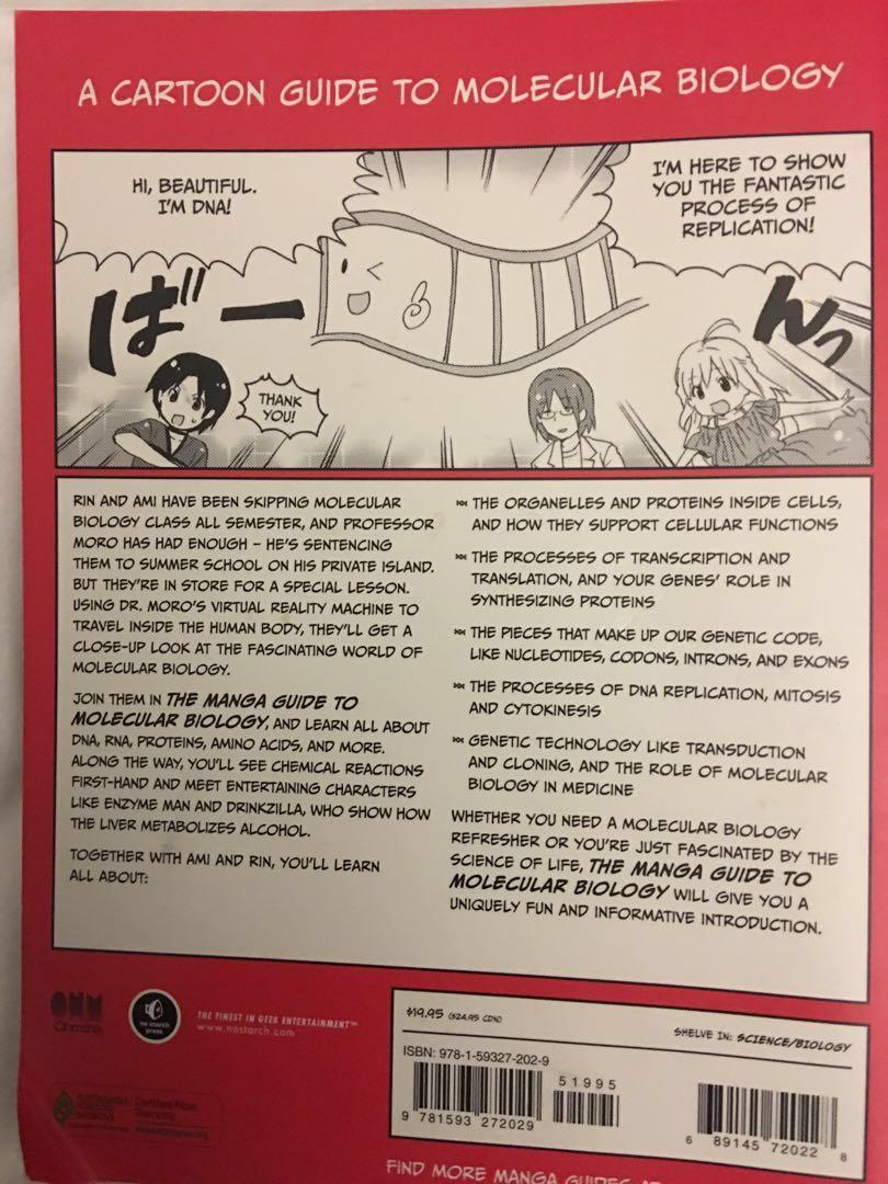 The Manga Guide To Molecular Biology Books Stationery