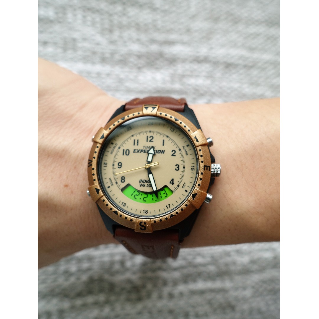 timex expedition indiglo