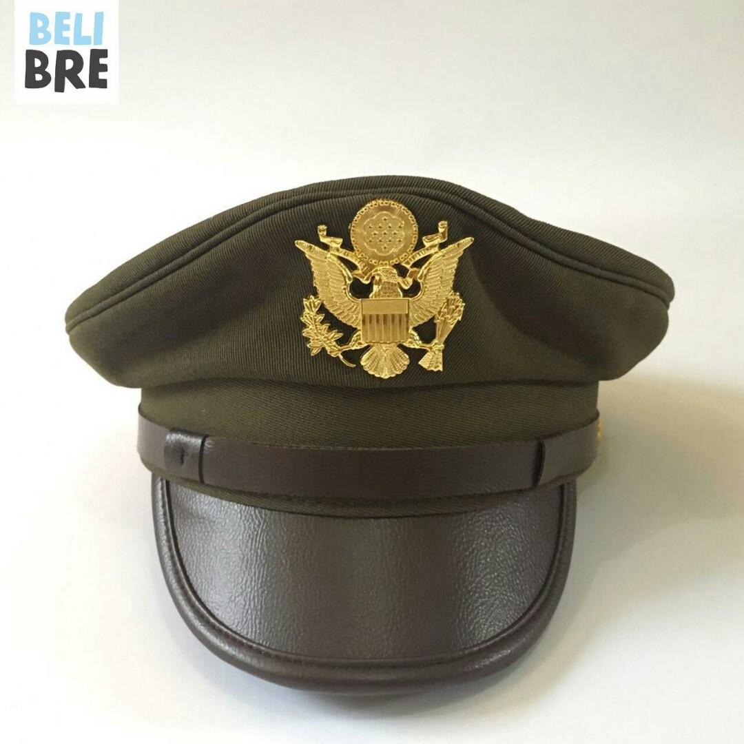US WW2 Pilot Hat ( Replika ), Fesyen Pria, Aksesoris, Topi di Carousell