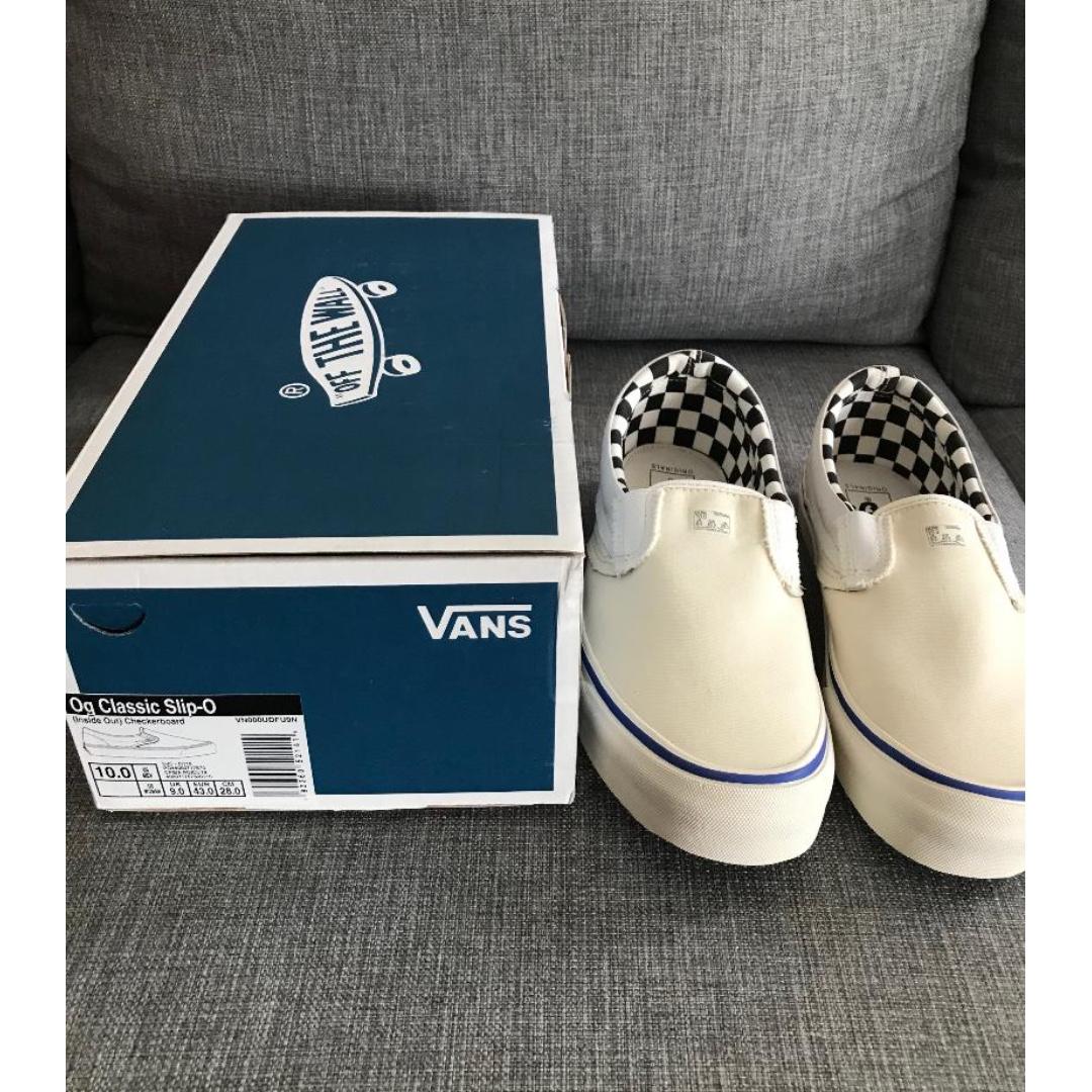 vans inside out slip on
