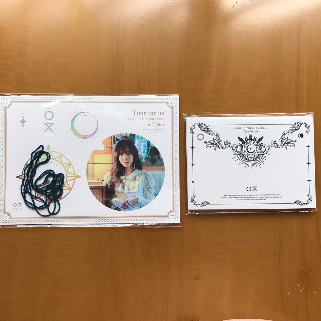 Wts Gfriend Time For Us Limited Edition Yuju Paper Mobil Hobbies Toys Memorabilia Collectibles K Wave On Carousell
