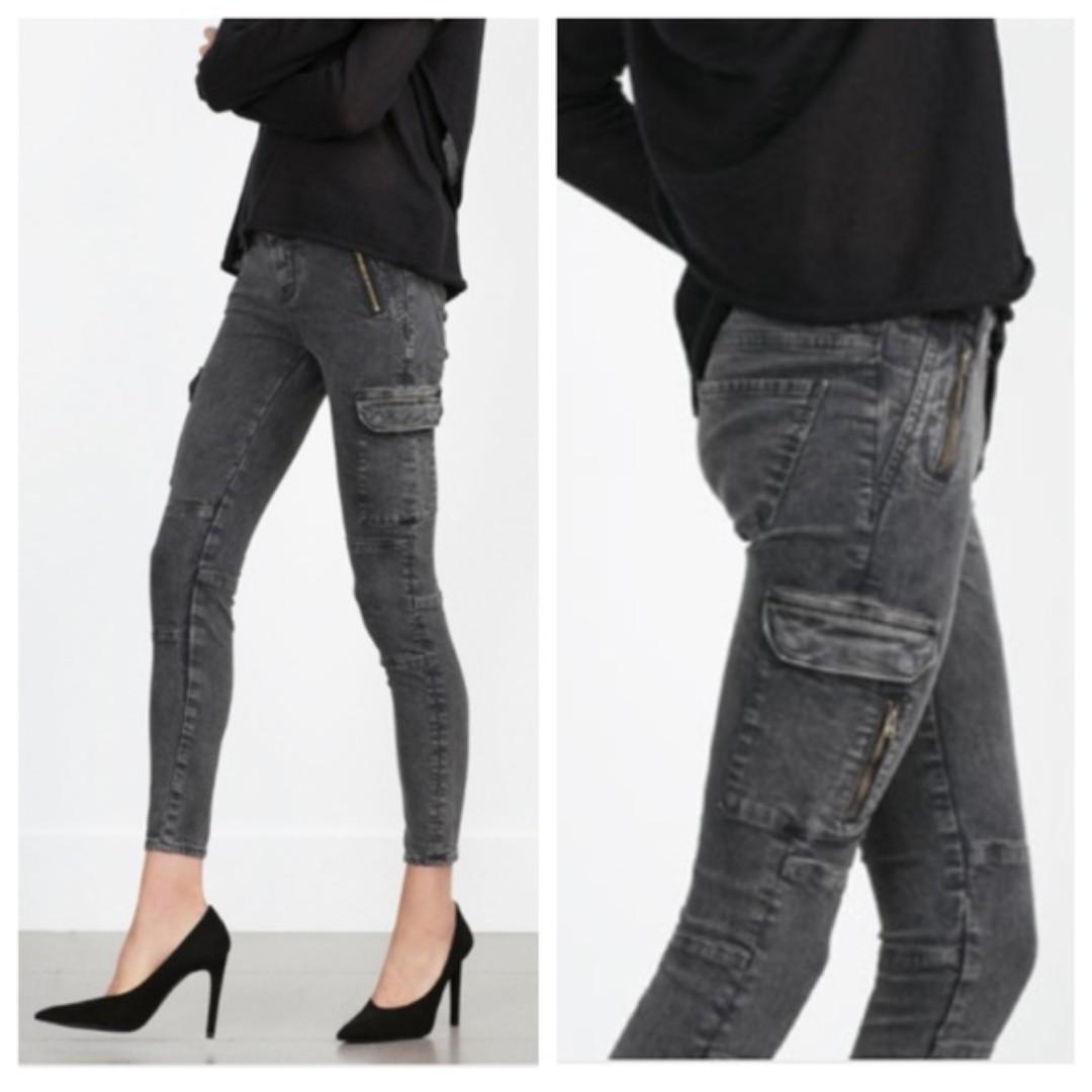 cargo skinny jeans