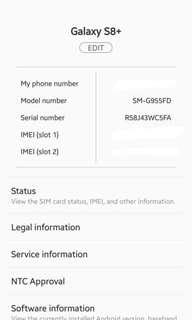 SAMSUNG GALAXY S8 PLUS DUOS