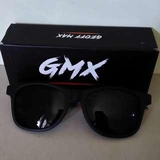Sunglasses merk Geoff Max SK8wood 3 Matte Black