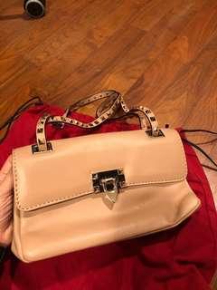 Preloved vintage Valentino beige handbag