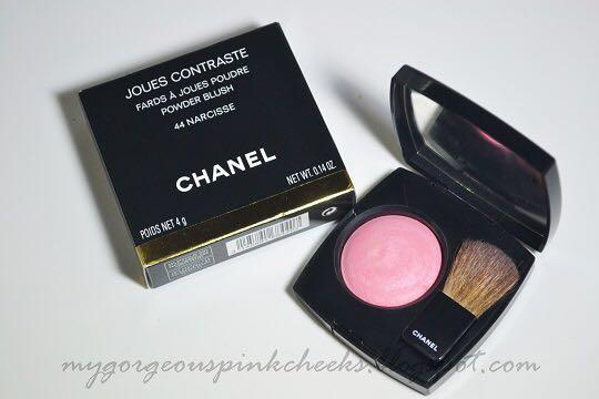 9成新Chanel powder blush 胭脂#44 narcisse, 美容＆個人護理, 健康及