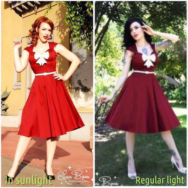 Pinup Couture Pug Pinup Girl Clothing Heidi Bow Dress In