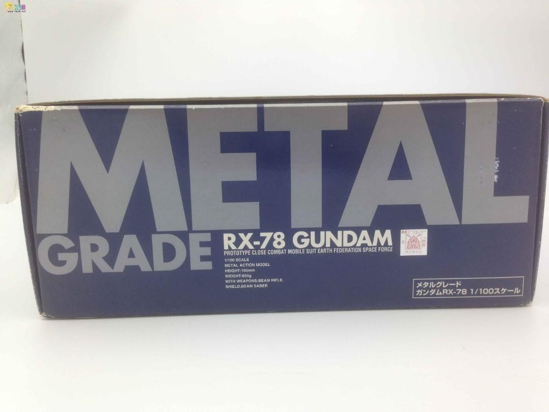 全金屬RX-78-2 Metal Grade 1/100 Bandai Gundam 高達機動戰士( rg pg