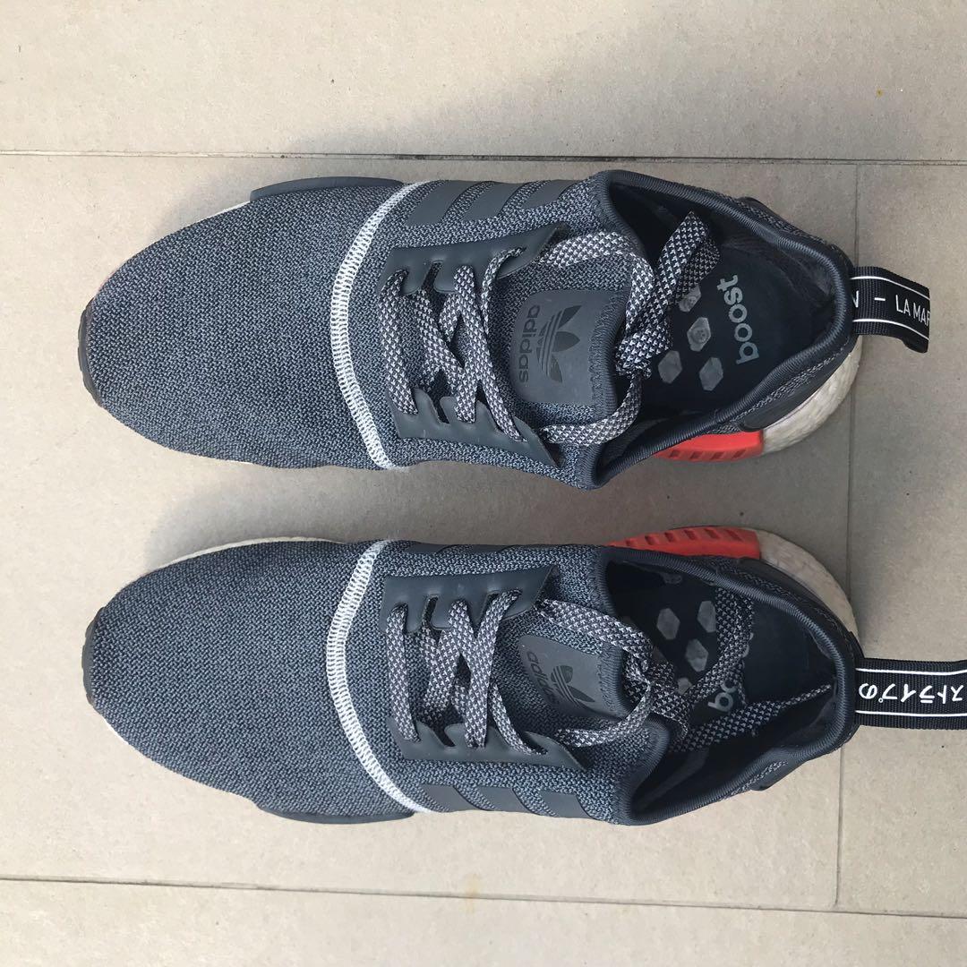 Adidas nmd deals r1 grey orange