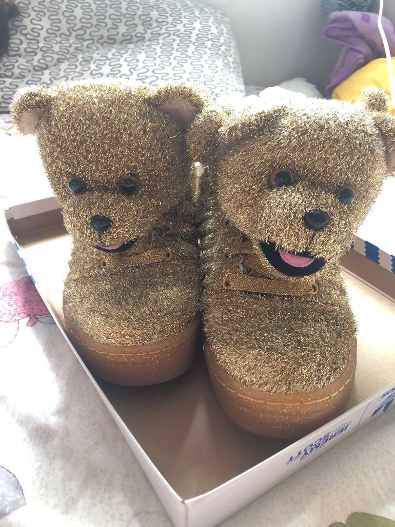 adidas gold bear shoes