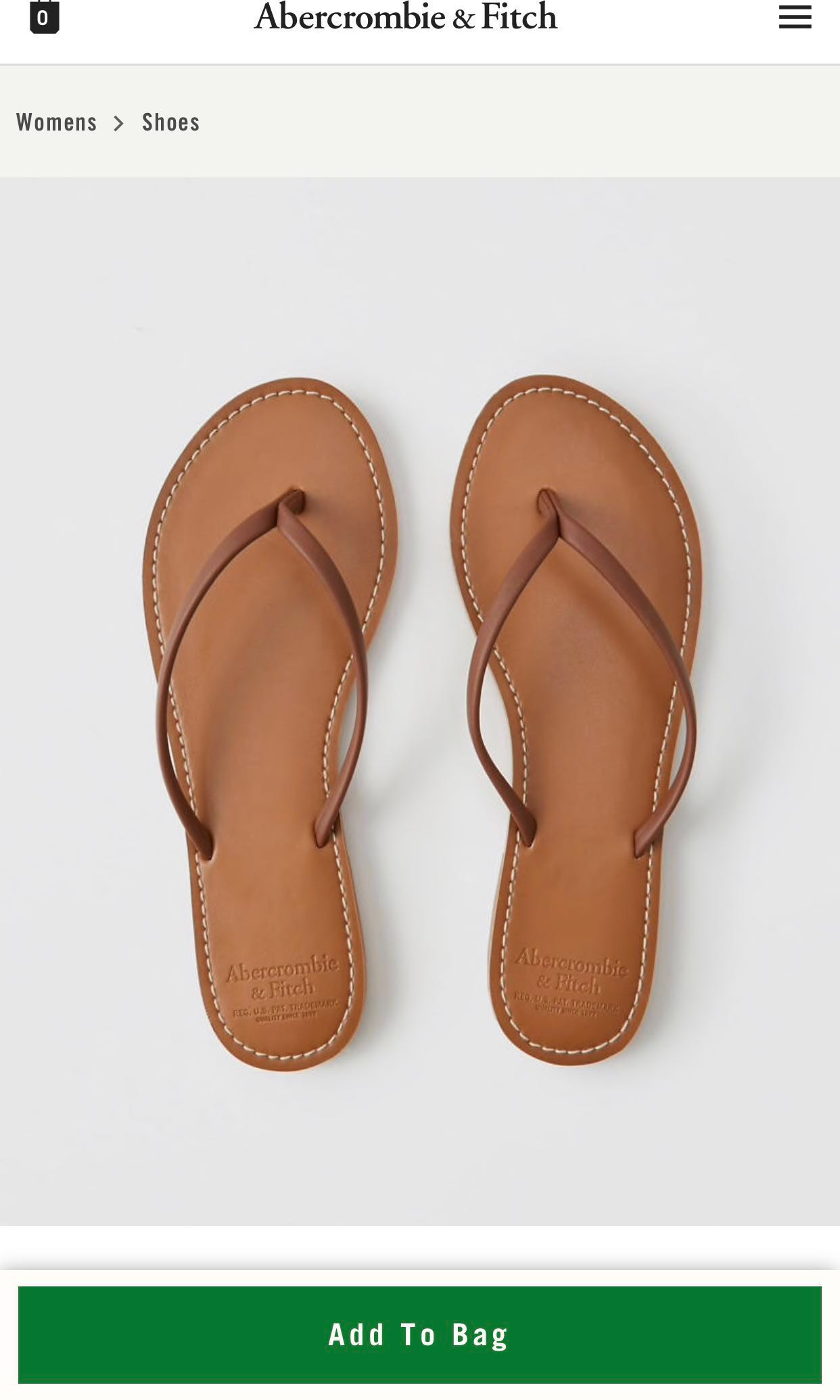 Abercrombie flip online flops womens