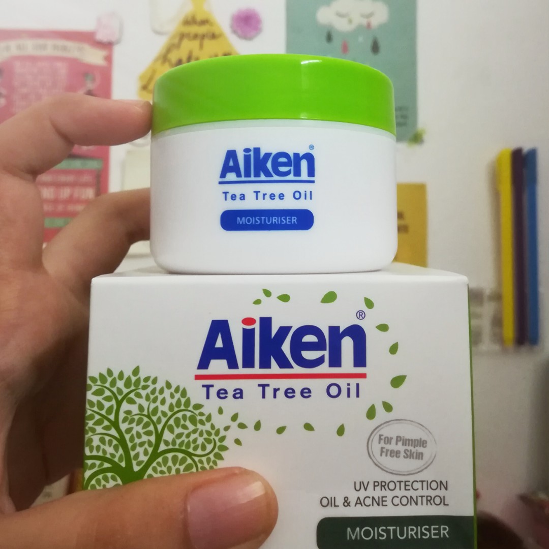 Aiken Tea Tree Oil Moisturizer Health Beauty Skin Bath Body On Carousell