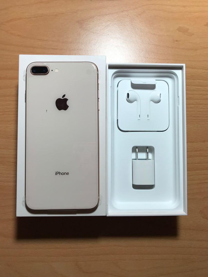 Apple iPhone 8 Plus 64GB 金色整新機, 手機及配件, 手機, iPhone