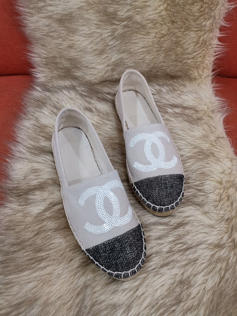 Chanel sequin espadrilles online