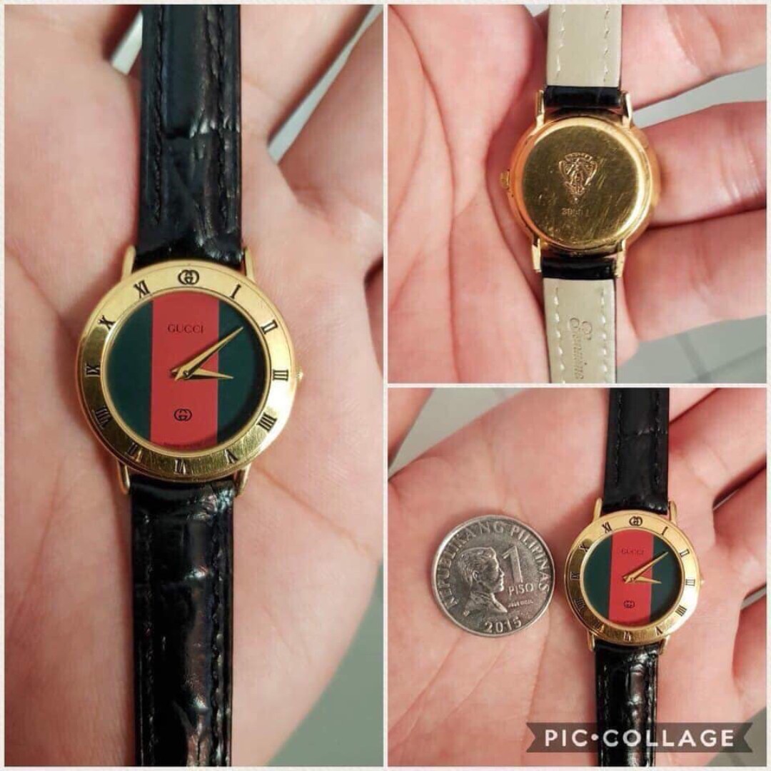 Authentic Vintage Gucci Quartz Watch Luxury Watches on Carousell