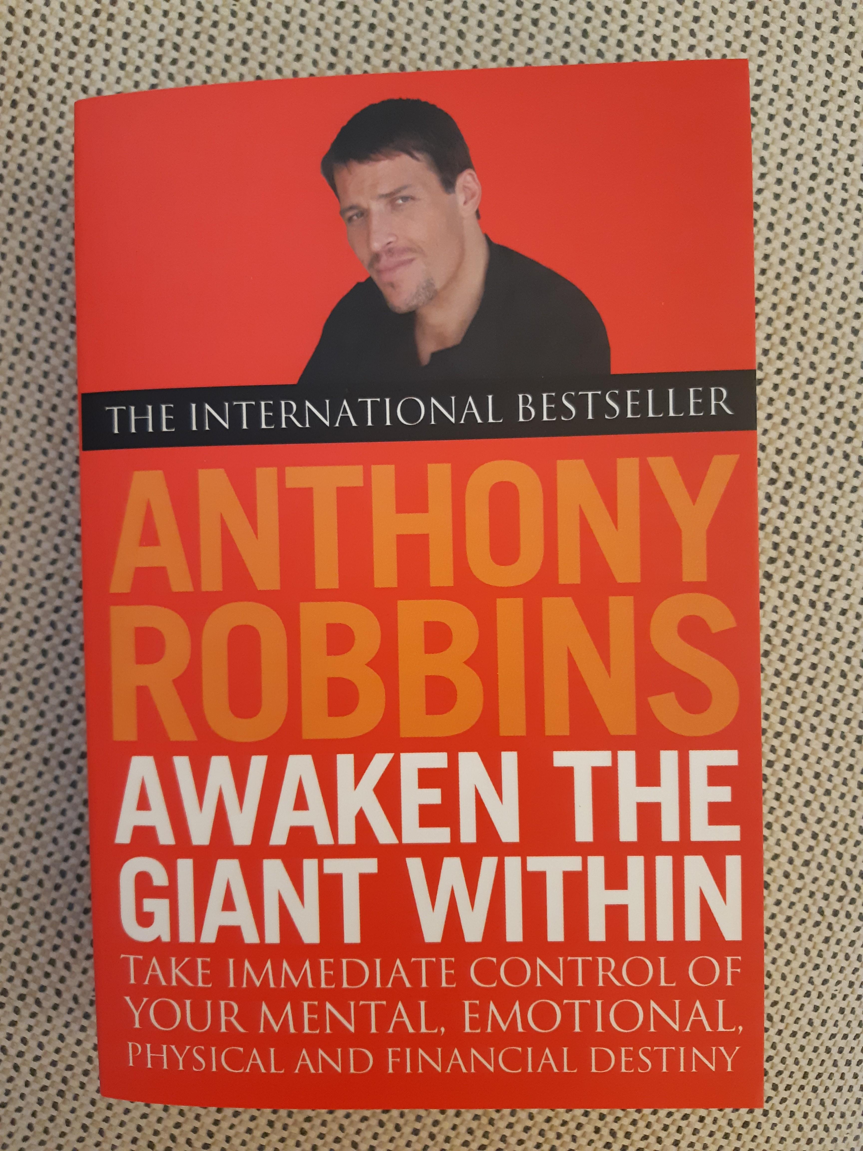 Awaken The Giant Within By Anthony Robbins Books Stationery