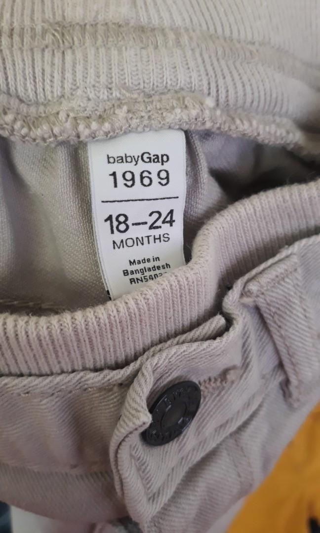 Baby Gap and H&M pants (Category: Babies & Kids Fashion) located in Kawit. Submitted by japhem_20 (Listing ID 215036850, Image 2). Description: All 3 pants for only 300 plus 150 shipping fee (LBC) baby Gap gray pants size 18-24 months H&M mustard pants size 12-18 months H&M blue jogger pants size 2 to 3 yrs.