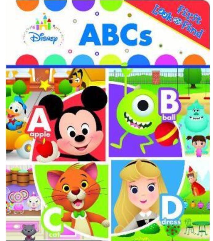 Baru Buku Disney Baby Abcs First Look And Find Books Stationery Children S Books On Carousell