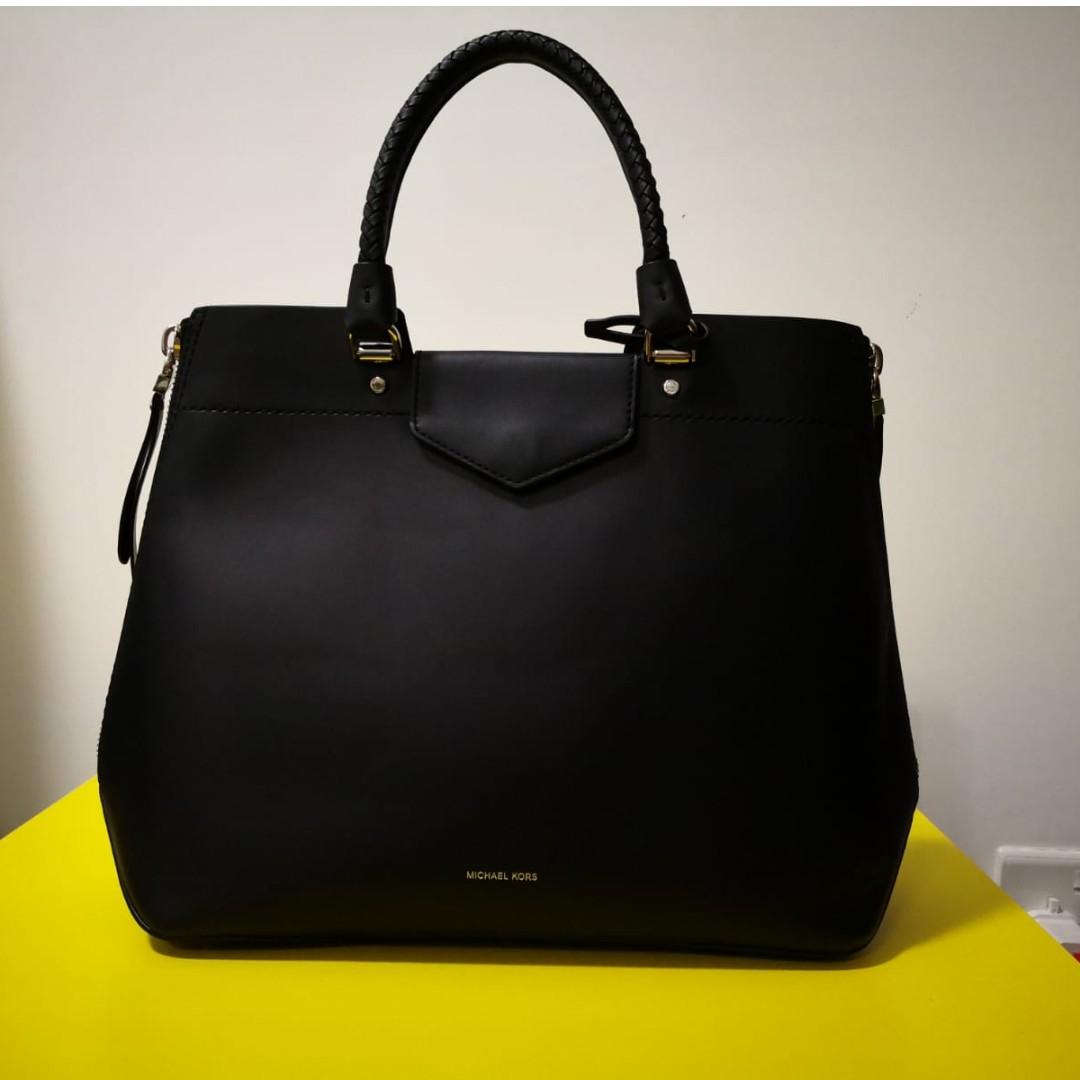 blakely leather tote michael kors