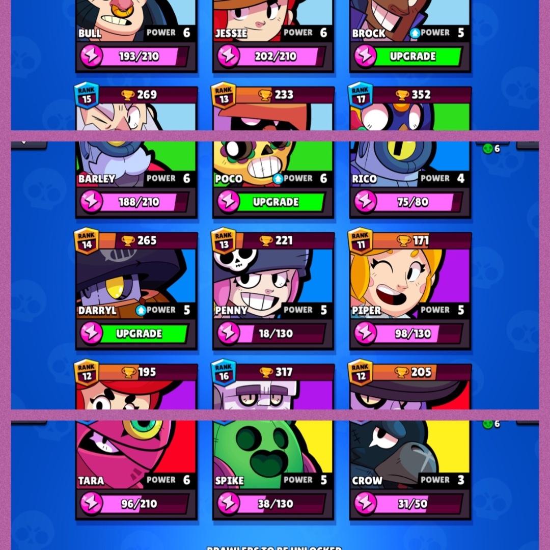 Brawl Stars Account Toys Games Video Gaming Video Games On Carousell