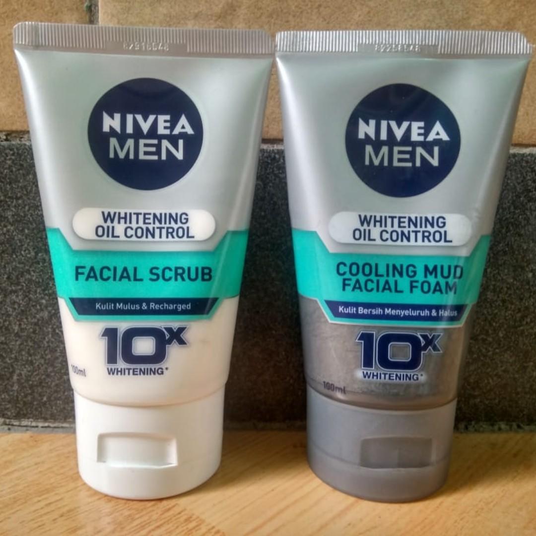 nivea men whitening oil control total recharge moisturizer