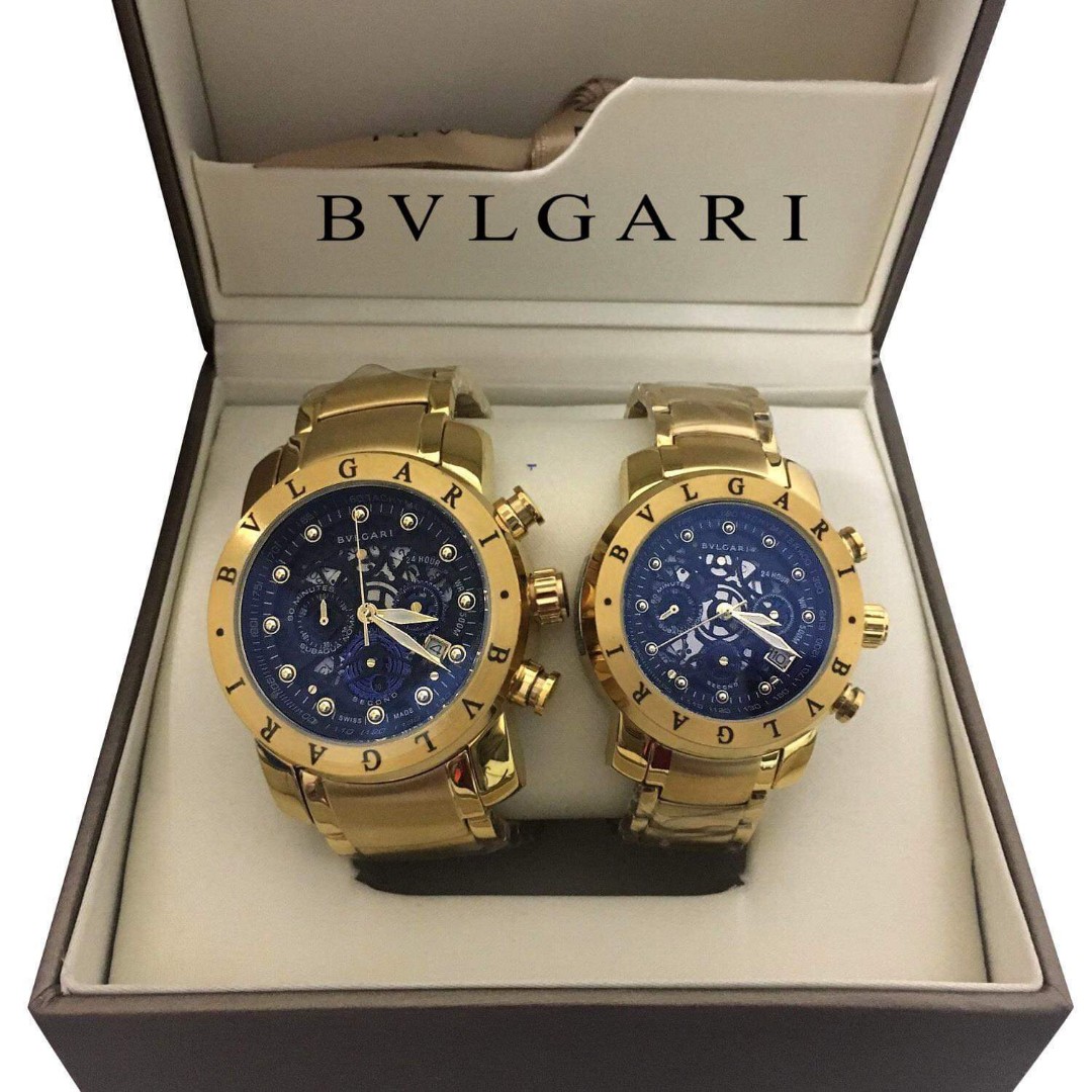 BVLGARI Couple Watch, Luxury, Watches 