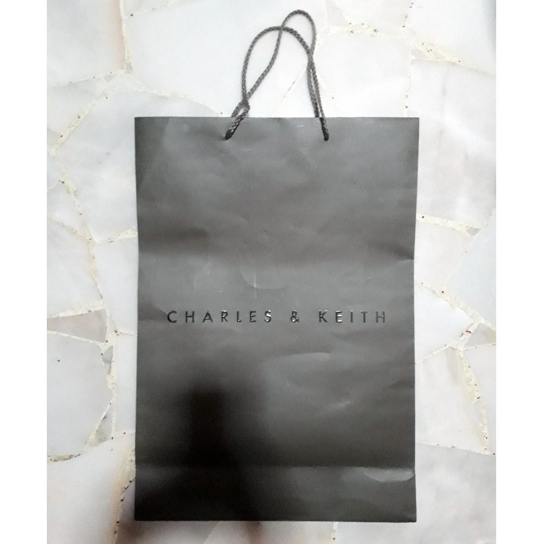 Charles Keith paper bag