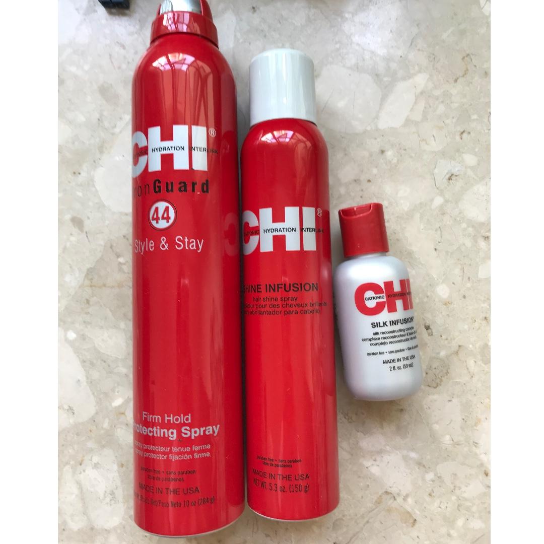 Chi Hair Shine Protecting Spray Health Beauty Hair Care On