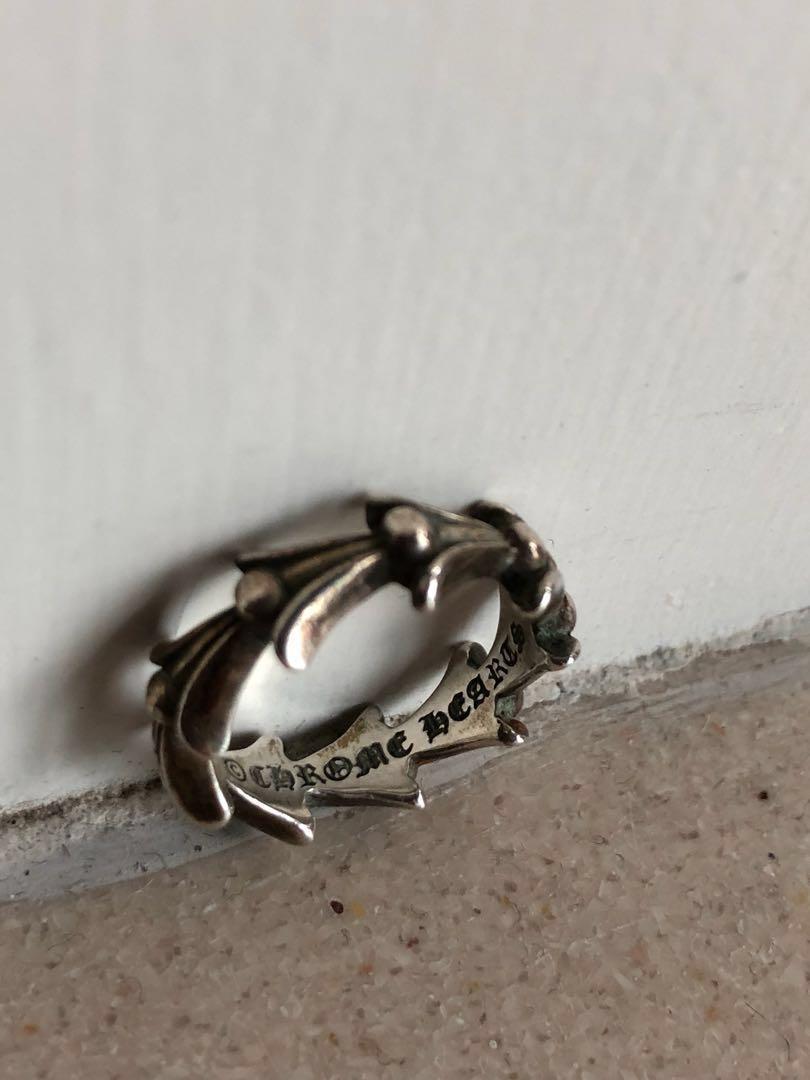 Chrome hearts shop cross tail ring