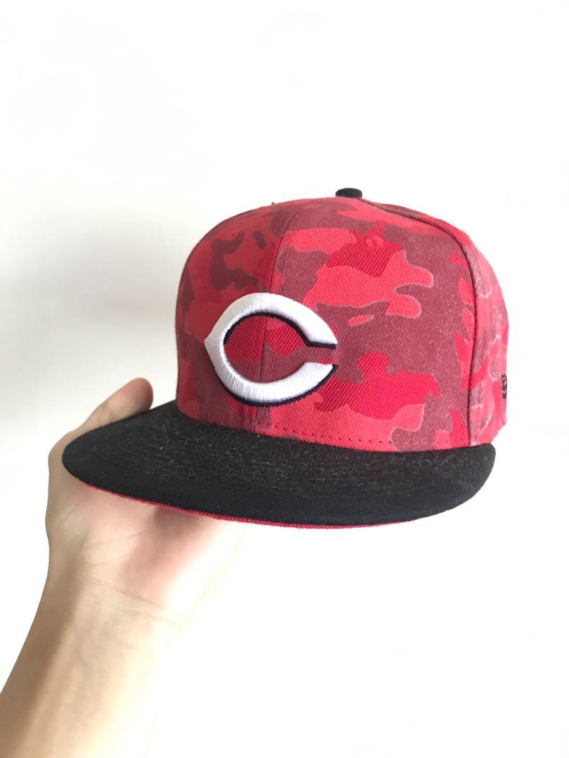 cincinnati reds camo hat