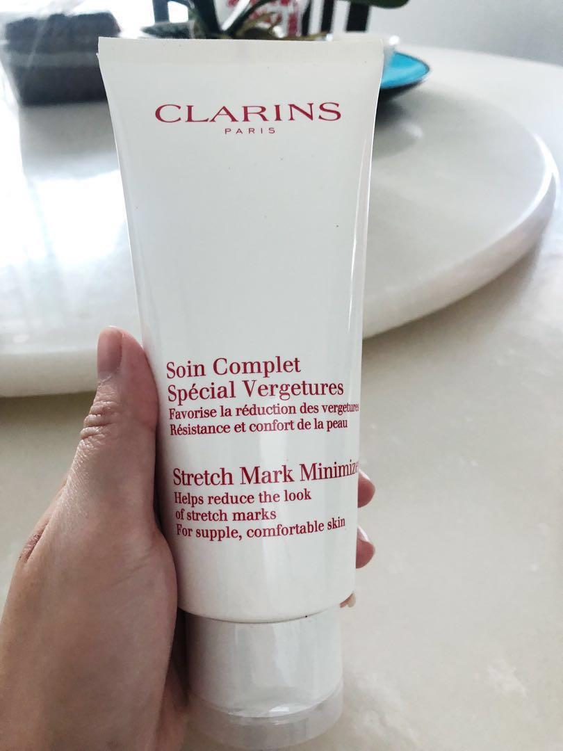 Clarins Stretch Mark Minimizer 200 Ml Health Beauty Skin Bath Body On Carousell